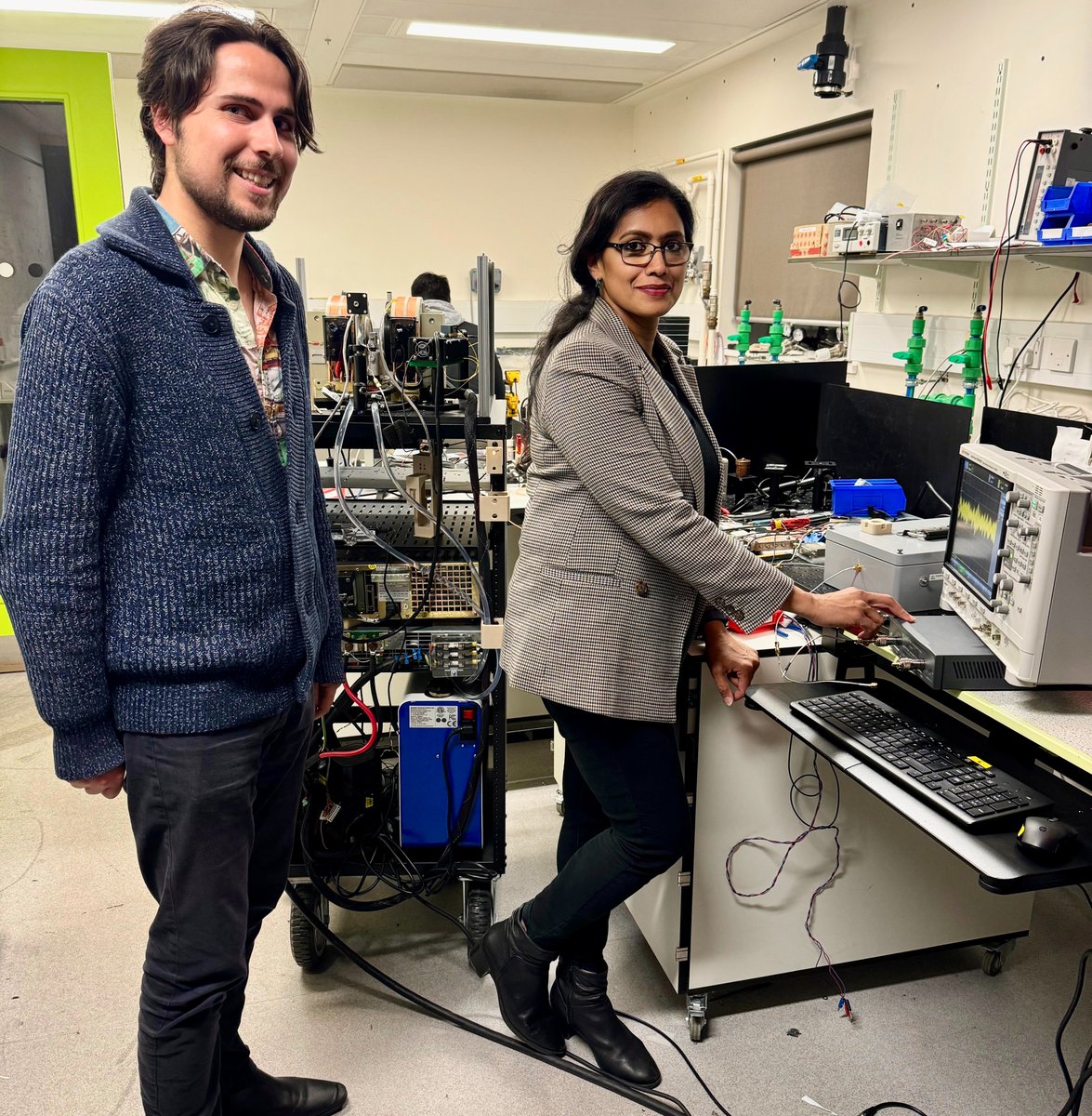 Cllr Dr Juna Sathian (@junasathian) on Twitter photo Exciting day at <a href="/imperialcollege/">Imperial College London</a>, working alongside brilliant colleagues on the ongoing research grant!
<a href="/MPEE_NU/">Maths Physics and Elec. Eng. @ Northumbria</a> <a href="/NorthumbriaUni/">Northumbria Uni</a> <a href="/EPSRC/">Engineering and Physical Sciences Research Council</a> Exciting day at <a href="/imperialcollege/">Imperial College London</a>, working alongside brilliant colleagues on the ongoing research grant!
<a href="/MPEE_NU/">Maths Physics and Elec. Eng. @ Northumbria</a> <a href="/NorthumbriaUni/">Northumbria Uni</a> <a href="/EPSRC/">Engineering and Physical Sciences Research Council</a>