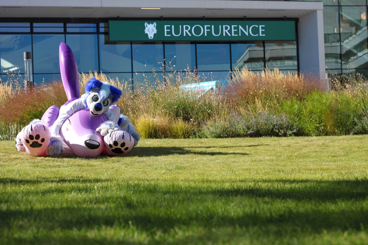 Oh boiii it's almost time again. Can't wait to see you all again next week! #eurofurence #inflatable