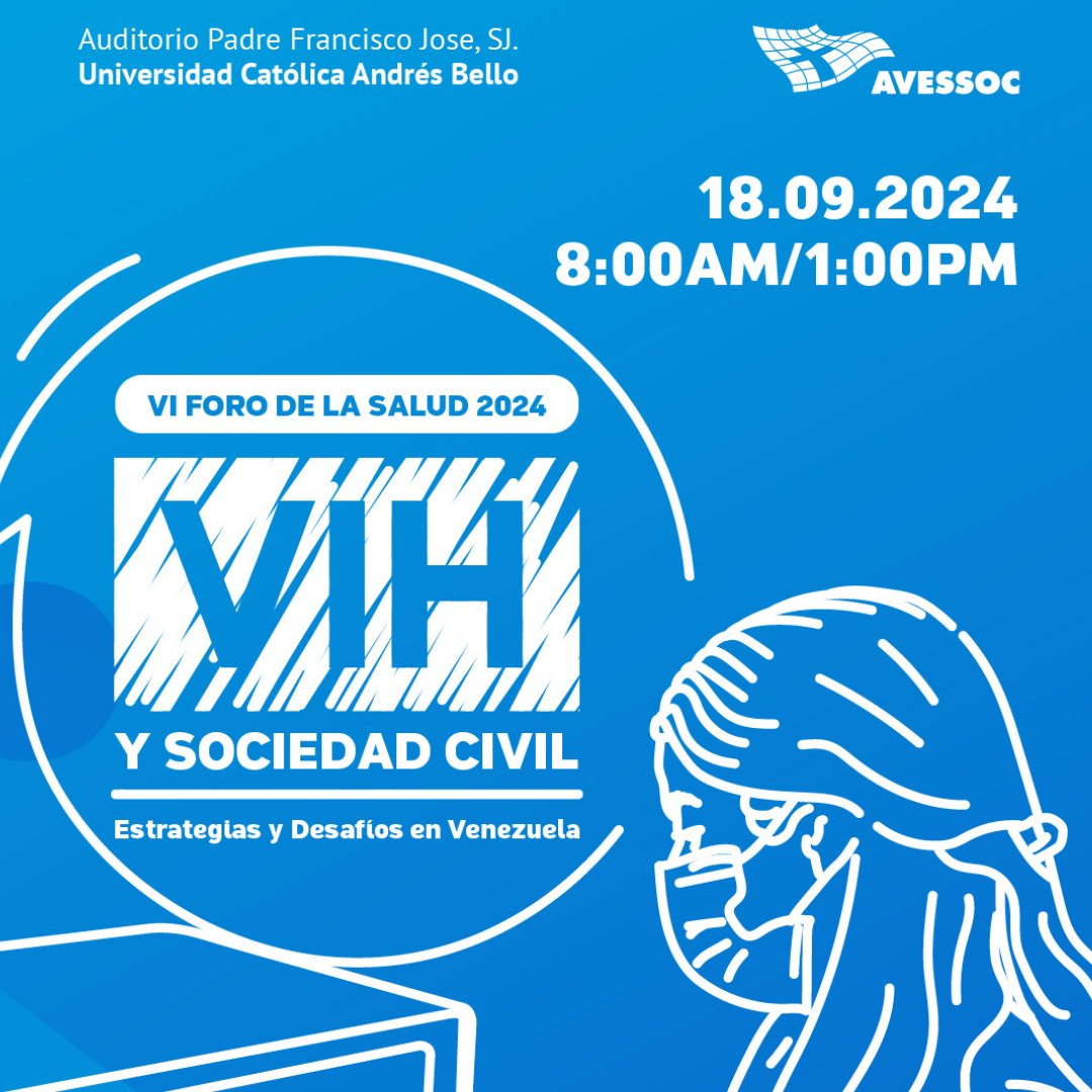 avessoc's tweet photo. ¿Eres profesional de la salud, activista o simplemente te interesa el tema? ‍♀️‍♂️ El VI Foro de la Salud te espera. ¡Regístrate gratis!  link: https://t.co/7vO3Aj7fGf https://t.co/IK6GhEQF1d