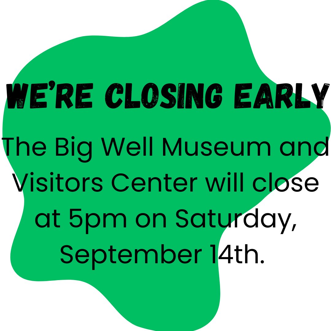 We will be closing early this Saturday, September 14th so we can participate in the Explore Kansas event at the <a href="/KansasStateFair/">Kansas State Fair</a> ! Come see us Saturday and Sunday in the Oz Gallery inside the Ad Astra building.