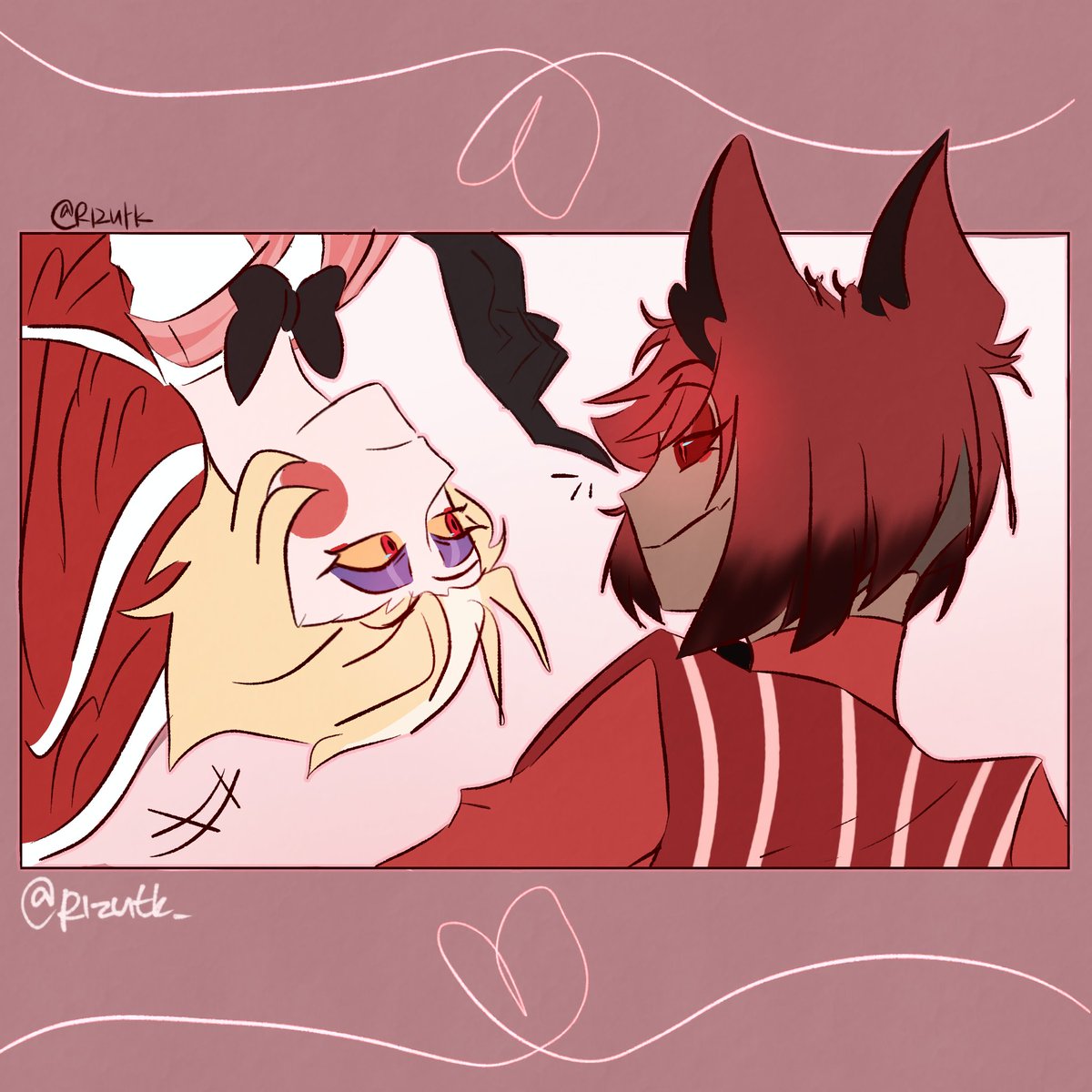CiyakuR's tweet photo. Thank you for Tagging me finnFin!! >33 Yey Another #Radiopple Art Train! ♥️♥️🙇
Let's go and trend more radioapple!!! 🥹🙏
Taggies: @alloplush,@_deetea_ ,@aggy0802 ,@amiericegrainz ,@DEERMORNINGSTAR,@wiryuu ♥️‼️ https://t.co/iisfFtykO9