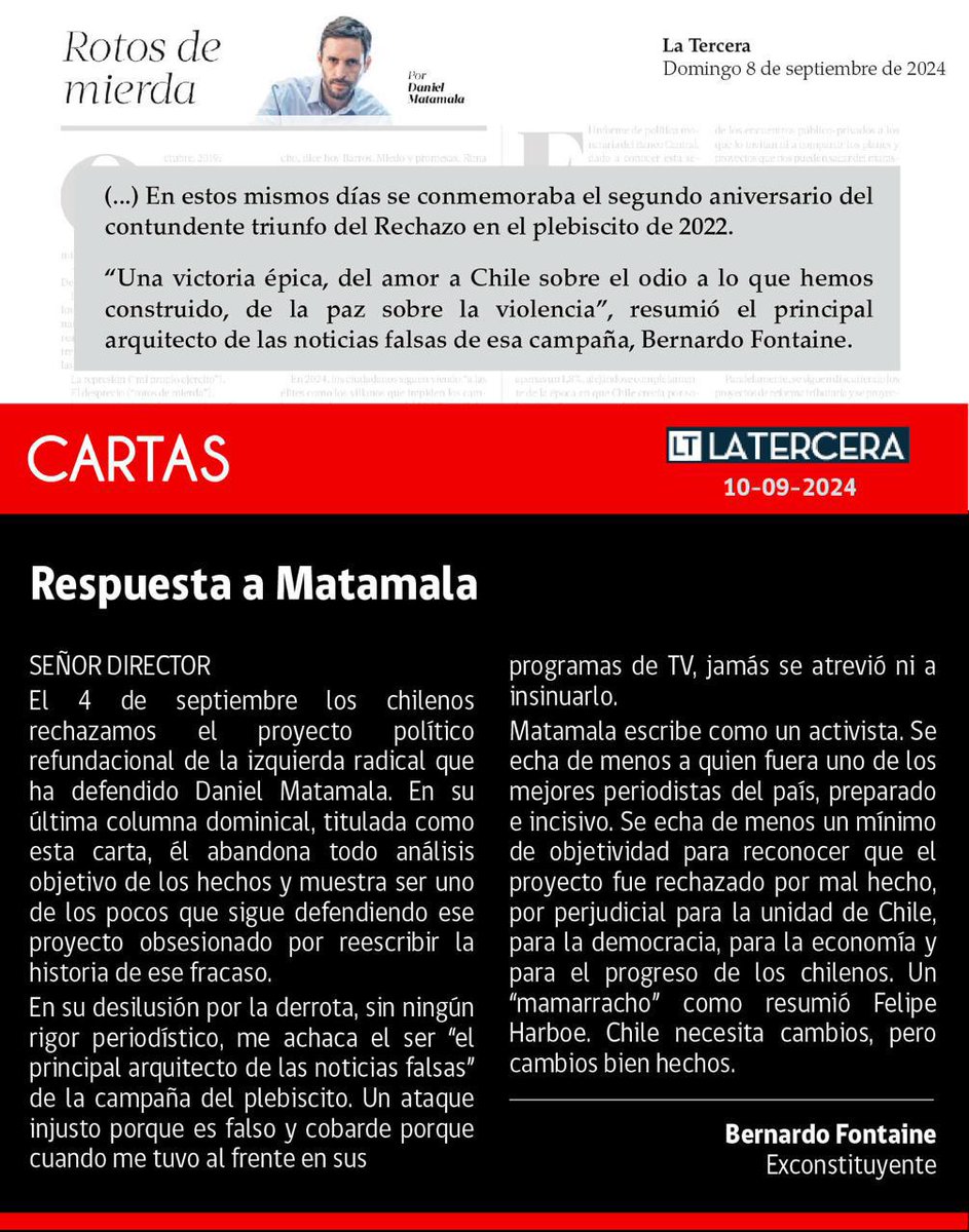 cbarriaz's tweet image. Grande @berfontaine siempre con la verdad del País y la realidad de éste!.

Te admiramos! Gracias por tanto!.
Gracias por amar a nuestro País!.
Viva Chile 🇨🇱
Fuerza Chile !
Siempre Fuerza!
Levántate Chile 🇨🇱