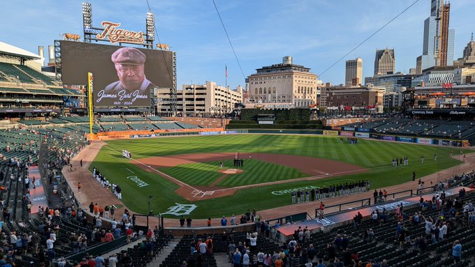 Tigers pay special tribute to James Earl Jones