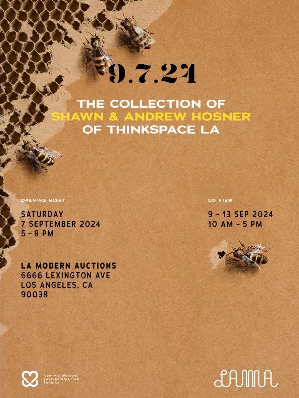 BeautifulBzarre's tweet image. EXHIBITIONS // A unique opportunity: Don’t miss Shawn &amp;amp; Andrew Hosner of @thinkspace_art Art Collection available at LA Modern Auctions

Visit beautifulbizarre.net today for details
beautifulbizarre.net/2024/09/05/sha… 

Artwork shown by: @giorgiko.la

#beautifulbizarre #thinkspace