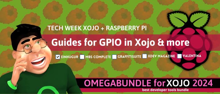 proactiveintl's tweet image. Tech Week: Raspberry Pi + Xojo : Einhugur Guides for #GPIO in Xojo, included support for Raspberry Pi in Einhugur Plugin Pack, &amp;amp; free support plugins for Xojo - Plugin Pack included in Omegabundle for #Xojo 2024. #raspberrypios #raspberrypi bit.ly/4gdu1aR