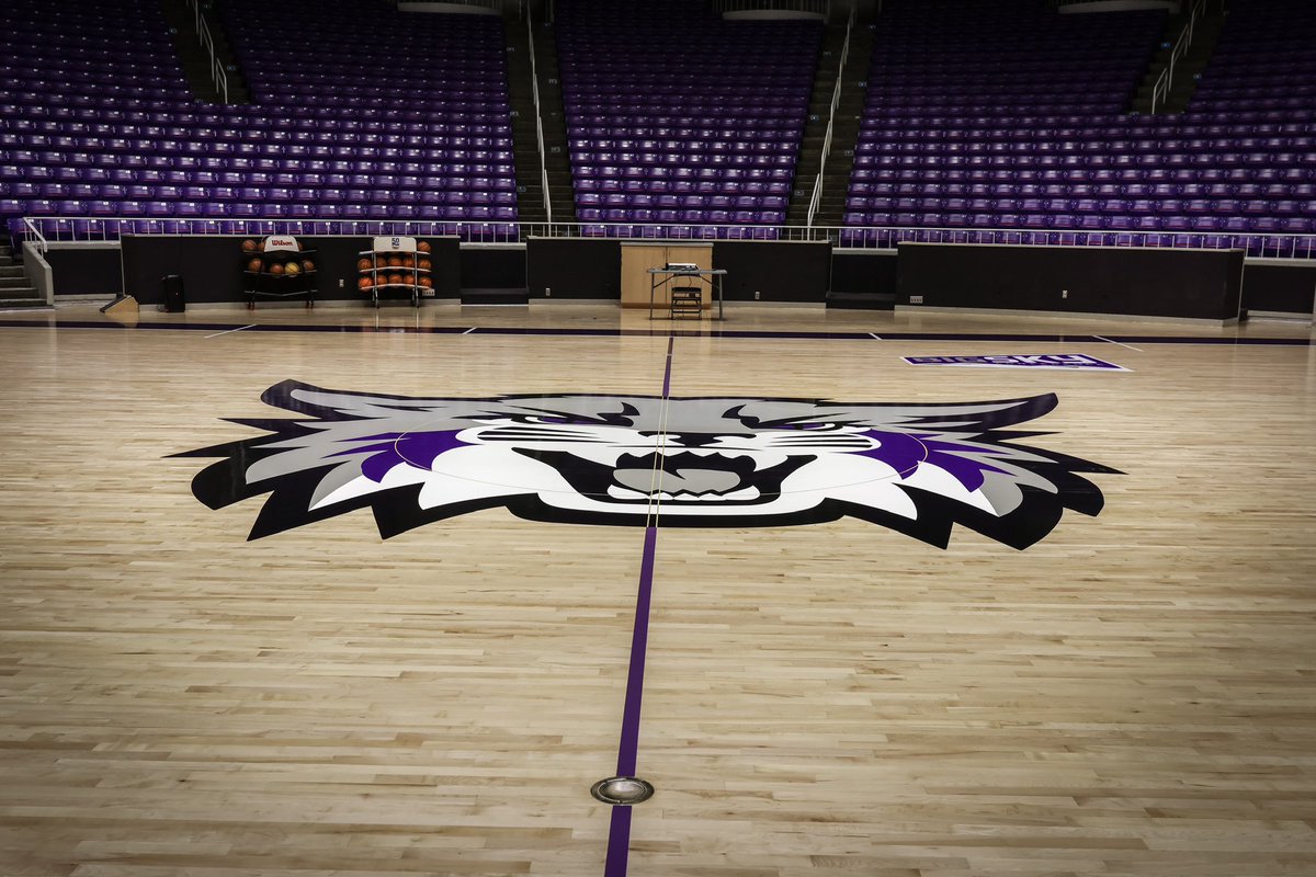 weberstate's tweet photo. New season. New look. 👀 

New court design ready at the Dee Events Center. 

🏀🔜 https://t.co/JeoTapupTt