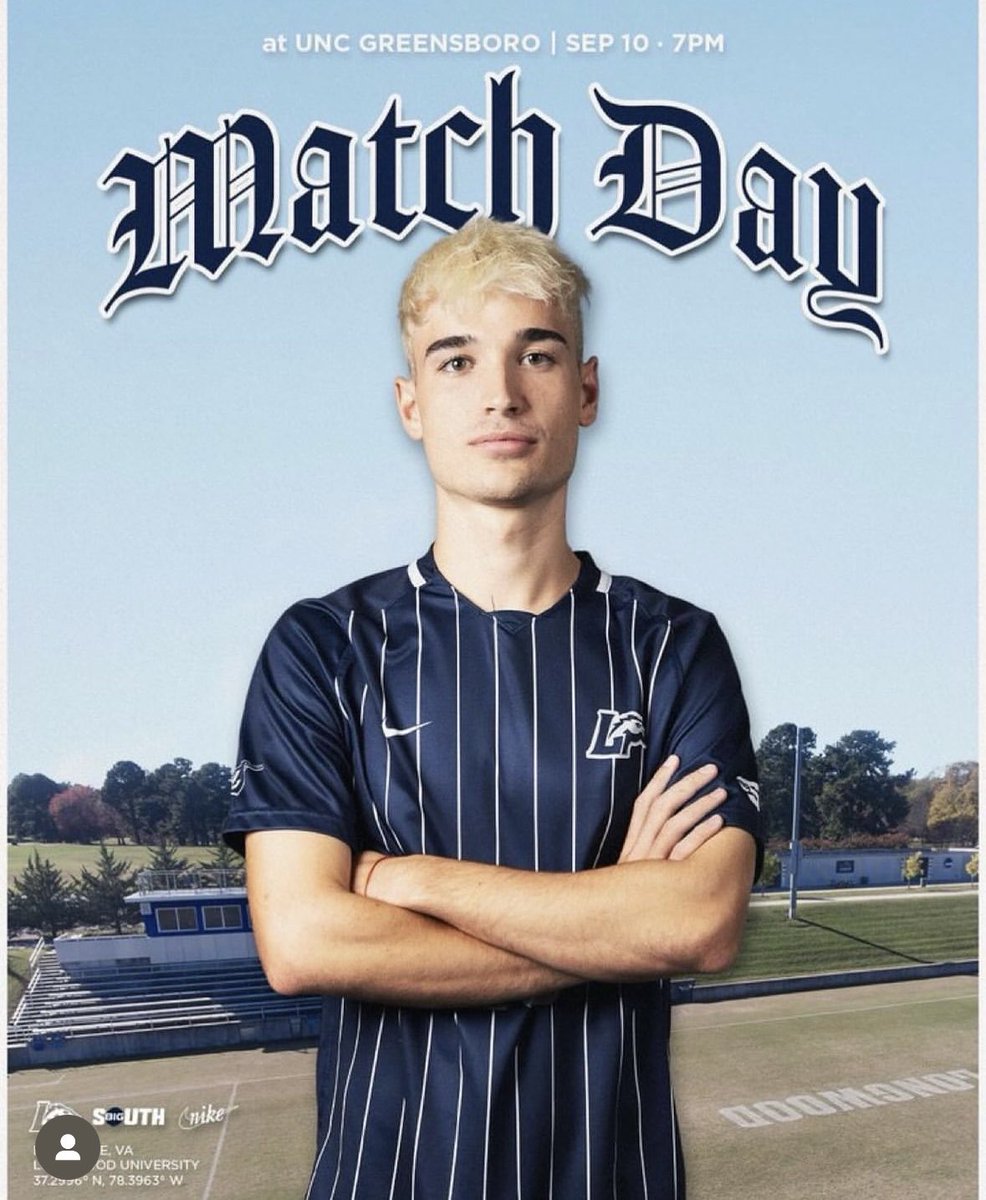 Good luck, fellas.  Let’s get that dub!  #connect ⁦<a href="/LongwoodLancers/">Longwood Lancers</a>⁩ ⁦<a href="/LongwoodMSOC/">Longwood Men's Soccer</a>⁩