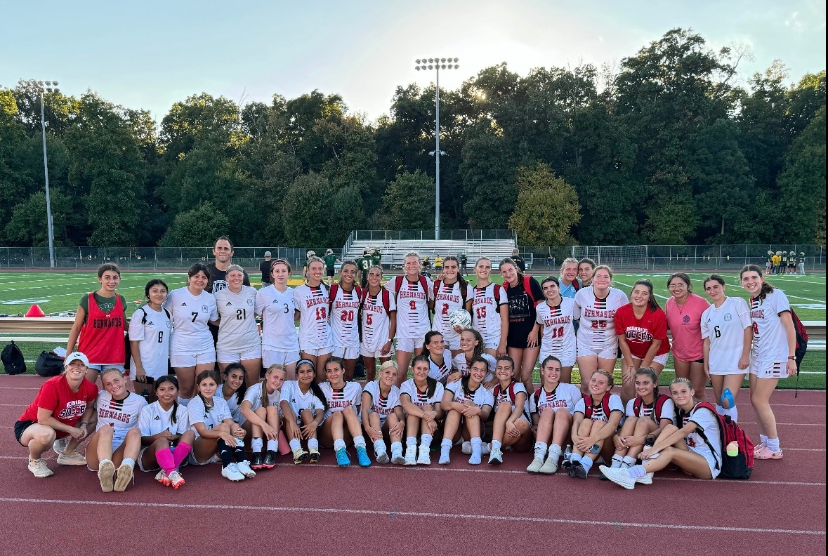 Bernards Girls Soccer (@bernardsgsoccer) on Twitter photo Incredible 7-3 win vs a well-coached, talented, FAST Montgomery team. <a href="/Bailey3olson/">Bailey Olson 2025</a> with the hat trick! <a href="/PaytonZaun/">Payton Zaun</a> with a brace and her 100th POINT! <a href="/acostabile4/">Andee Costabile</a> also with 2 and the D worked tirelessly! <a href="/BernardsSports/">Bernards Athletics</a> Incredible 7-3 win vs a well-coached, talented, FAST Montgomery team. <a href="/Bailey3olson/">Bailey Olson 2025</a> with the hat trick! <a href="/PaytonZaun/">Payton Zaun</a> with a brace and her 100th POINT! <a href="/acostabile4/">Andee Costabile</a> also with 2 and the D worked tirelessly! <a href="/BernardsSports/">Bernards Athletics</a>