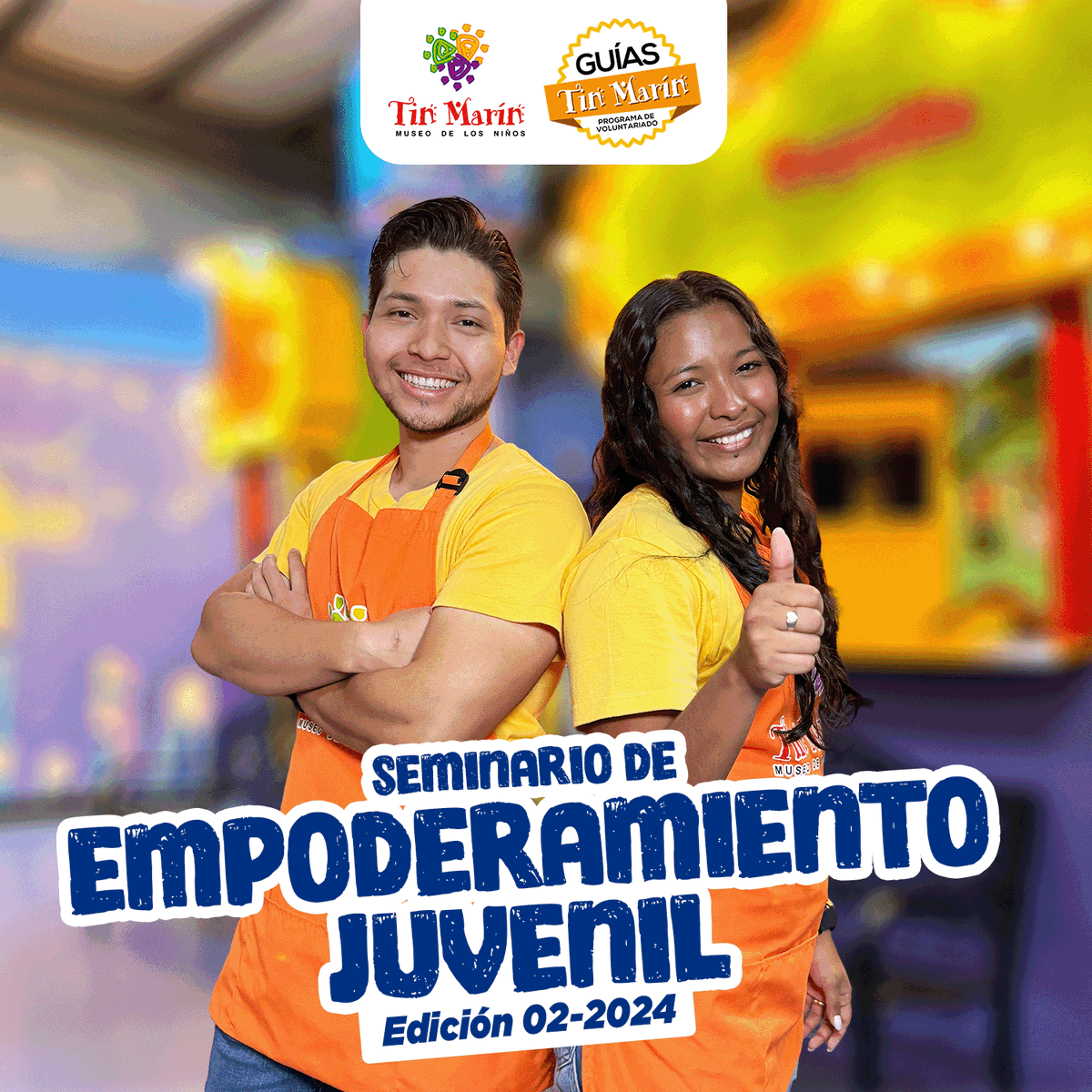 ¡Prepárate para una aventura que cambiará tu vida!📷
Únete al Seminario de Empoderamiento Juvenil "Descubre lo Mejor de Ti" 2ª Edición 2024 y descubre el poder que llevas dentro.