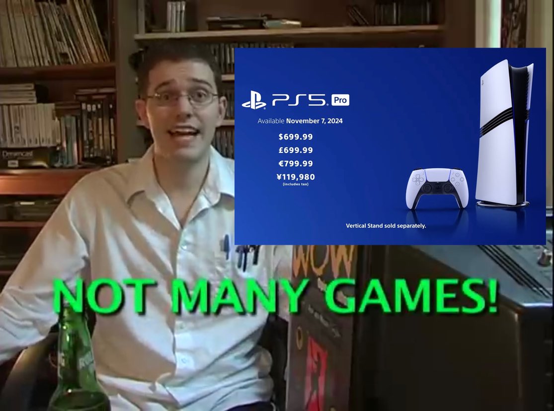 $699 for a video game console with no video games?!? WHAT THE FUCK WERE THEY THINKING?