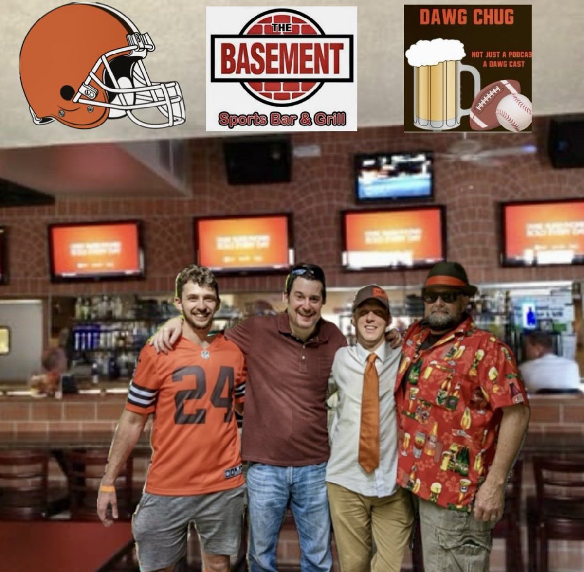 DAWG CHUG is 

🍺🏈LIVE🏈🍺
WEDNESDAY 10pm 

We can’t wait to 
welcome in first time 
special guest 
Founder and President 
@plxbrownsbacke1 
Facebook 
PLX BROWNS BACKERS 
John in Akron 

He’s the man behind 
<a href="/DawgChug/">The Dawg Chug</a> 
#CyberDawg 
guests of 
<a href="/nbrumaginbrady/">Nikki Brady</a> 
BASEMENT at the