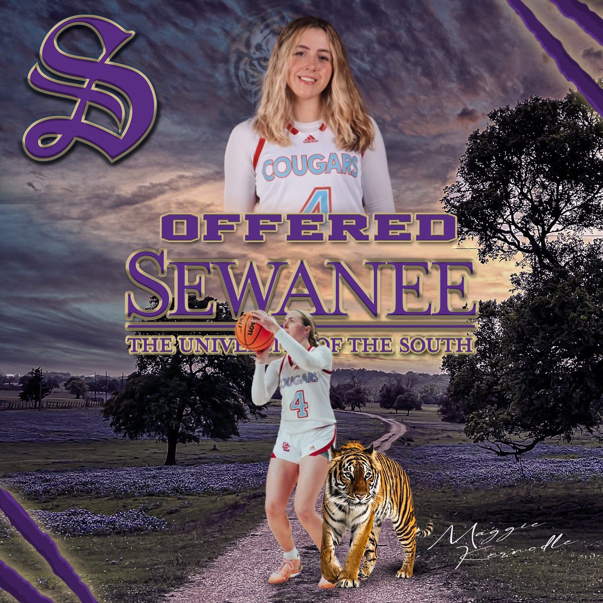 Maggie Kernodle (@maggiekernodle) on Twitter photo Extremely blessed to receive an offer from Sewanee! Thank you <a href="/Coach_Jay32/">Jaylynn Stewart</a> for believing in me💜
<a href="/BrandonClayPSB/">B r a n d o n C l a y</a>
<a href="/SoutheastAStars/">Southeast All Stars</a>
<a href="/crossmanbball/">Rey Crossman Basketball</a>
<a href="/CatholicWBB/">Charlotte Catholic WBB</a> Extremely blessed to receive an offer from Sewanee! Thank you <a href="/Coach_Jay32/">Jaylynn Stewart</a> for believing in me💜
<a href="/BrandonClayPSB/">B r a n d o n C l a y</a>
<a href="/SoutheastAStars/">Southeast All Stars</a>
<a href="/crossmanbball/">Rey Crossman Basketball</a>
<a href="/CatholicWBB/">Charlotte Catholic WBB</a>