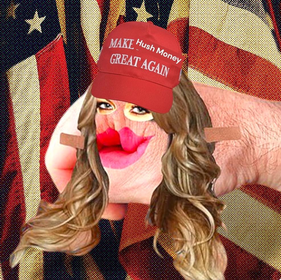 The only debate tonight should be about Making Hush Money Great Again 💋💰😌
..
Trump Keeps asking me for fist pics