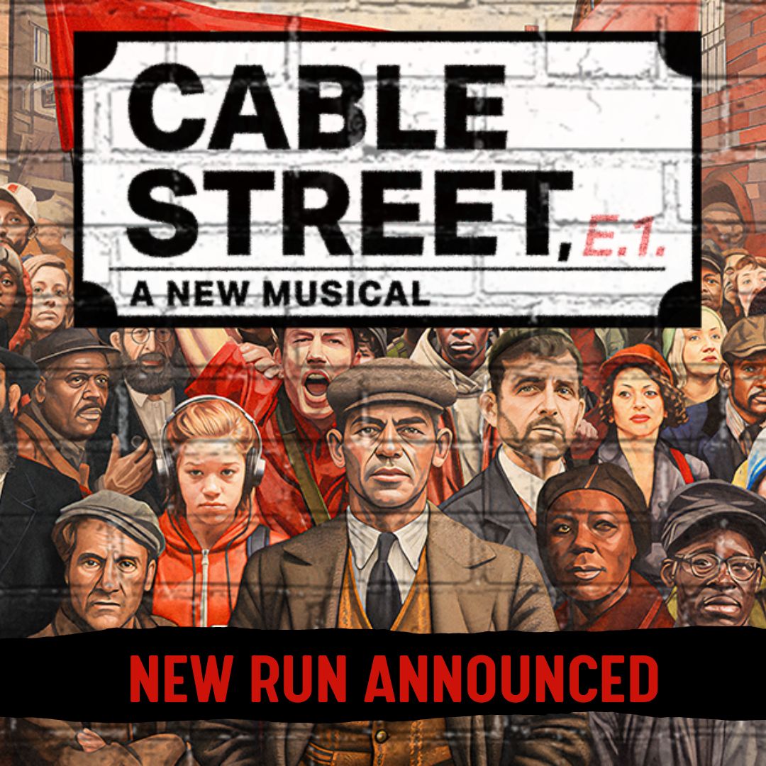 Cannot recommend <a href="/cablestmusical/">Cable Street - A New Musical</a> at the <a href="/swkplay/">Southwark Playhouse</a> highly enough. A brilliant and inspiring show with very strong songs and a terrific cast. It surely deserves a west end transfer. #cablestreet #theatre