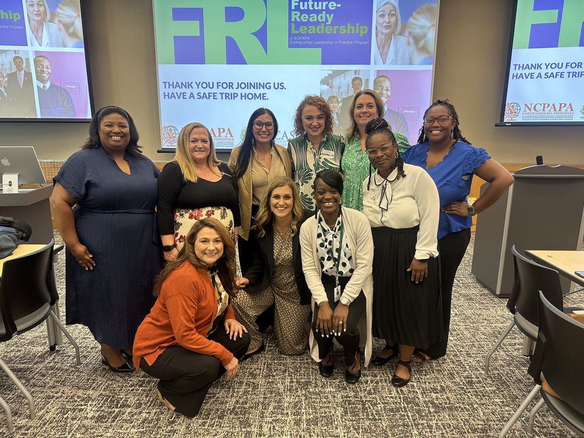 At NCSTATE for Future Ready Leadership. Honored to be an alumni at this university &amp; to be selected in this distinguished leadership opportunity for NC. Spent the day with some  amazing Administrators all over NC. Baby girl was happy to make her appearance ❤️🐺<a href="/NCPrincipals/">NCPAPA</a>