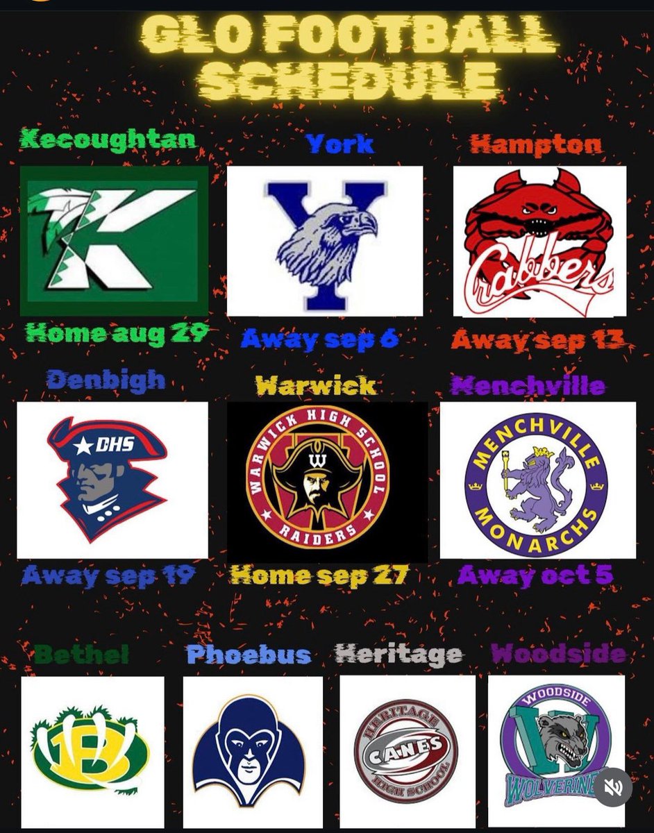 ColbyMorris75's tweet photo. Football in full swing LETS GO @GloucesterFB 
#footballschedule #senioryear https://t.co/77fIcqNFCf