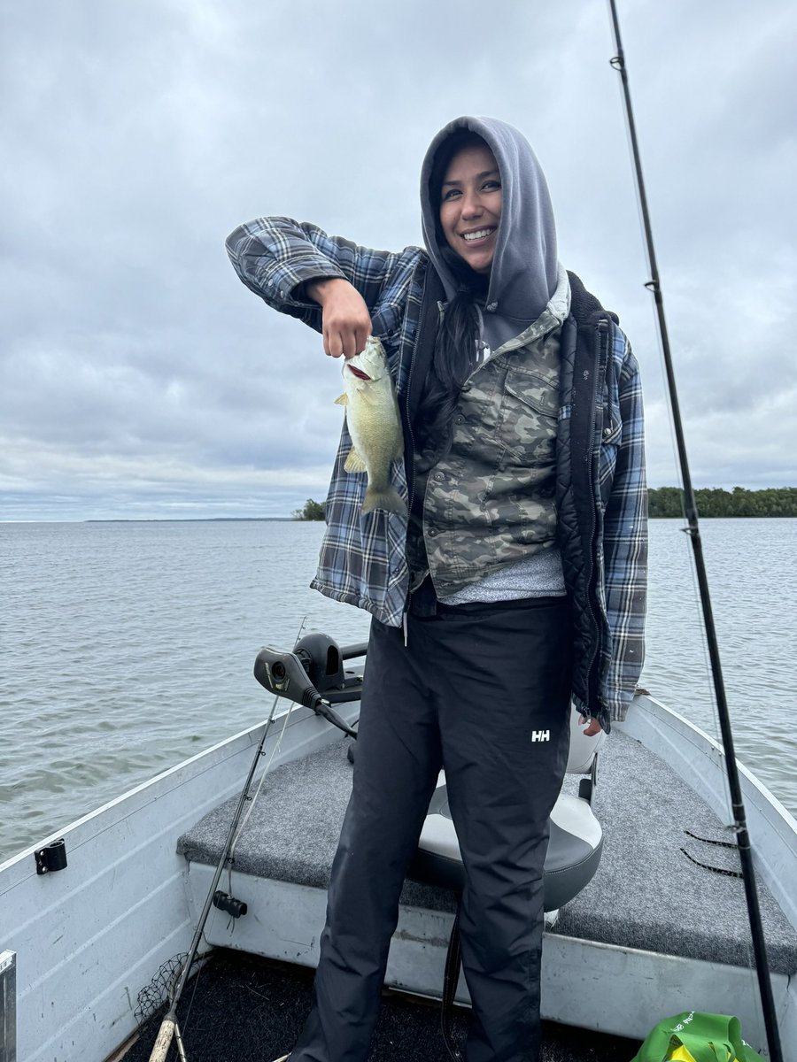 One year since I was publicly attacked by a French woman in Ottawa. I’ve been off work due to PTSD, anxiety and depression but I’ve learned to catch fish, harvest ethically &amp; continue to heal on the land. I still go hiking alone &amp; I’m content &amp; happy being me &amp; being free 😅