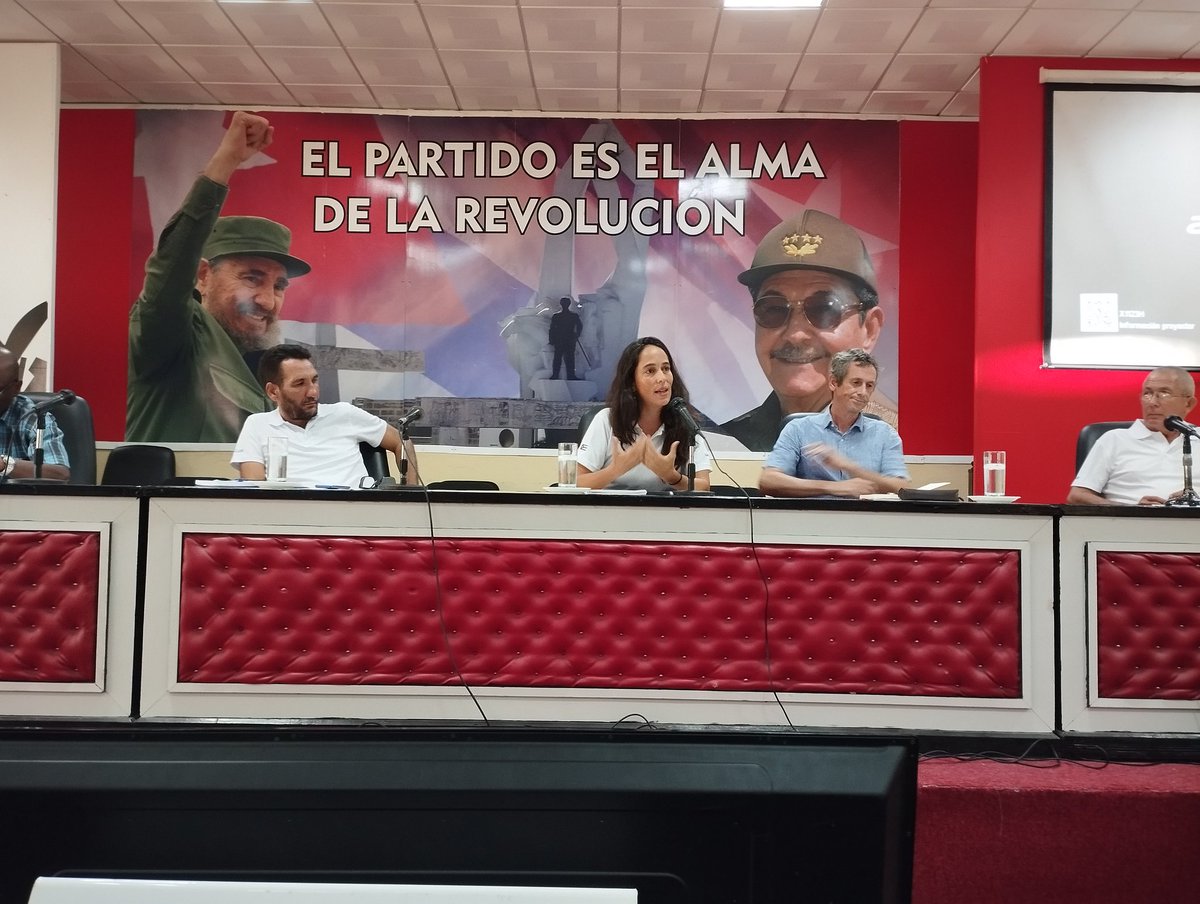 LienAP77's tweet photo. Se efectúa en Camagüey junto al #FIDA y la #AFD, el Taller de Partes Interesadas en el marco de terminación de #PRODEGAN, el cual generó un espacio de reflexión, retroalimentación e intercambio entre actores diversos.
#PRODEGAN en terminación! pero asegurando su sostenibilidad! https://t.co/NcqTUOEkKA