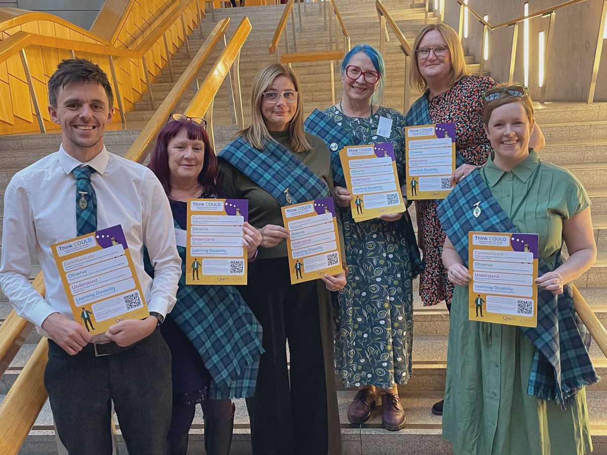 An evening networking with MSPs at Holyrood, sharing success stories and campaigning for support in reducing health inequalities across the LD population 🙏 <a href="/QNI_Scotland/">QNIS</a> <a href="/BurdettTrust/">Burdett Trust 💙</a> <a href="/scotgov/">Scottish Government</a>