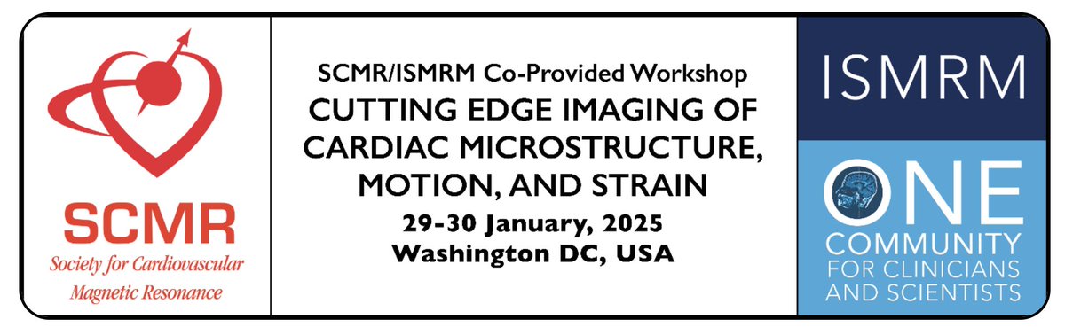 Claudia Prieto (@mri_cprieto) on Twitter photo Still time to submit your abstracts & cases for SCMR 2025 and for the SCMR-ISMRM Workshop on Diffusion, Strain and Cardiac Modelling! This year participation in this pre-conference workshop is included in the SCMR registration! #SCMR2025 <a href="/SCMRorg/">Society for Cardiovascular Magnetic Resonance</a> <a href="/CMRdiff/">CMRdiff</a> Still time to submit your abstracts & cases for SCMR 2025 and for the SCMR-ISMRM Workshop on Diffusion, Strain and Cardiac Modelling! This year participation in this pre-conference workshop is included in the SCMR registration! #SCMR2025 <a href="/SCMRorg/">Society for Cardiovascular Magnetic Resonance</a> <a href="/CMRdiff/">CMRdiff</a>