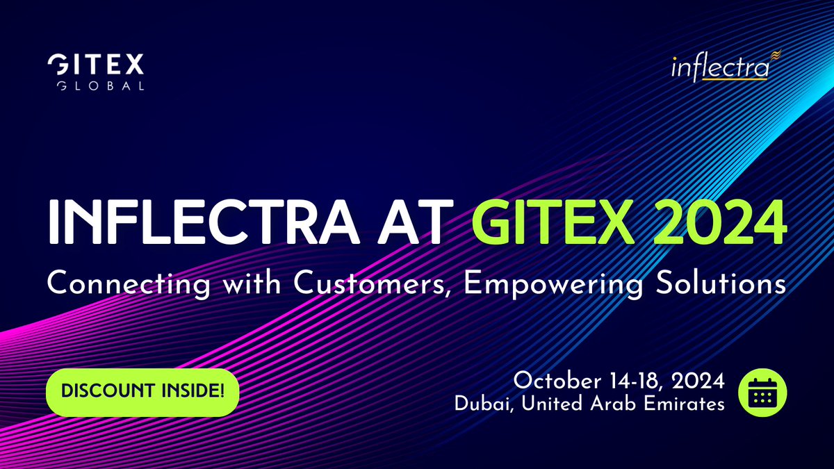 GITEX Global is not just another tech event - it is where the future of tech is being shaped 💫 #TeamInflectra will be there, showcasing our cutting-edge solutions. 🛠️

See our plans &amp; get FREE admission 👉 ow.ly/pu3p50Tk1wO #InflectraSoftware #GITEXGlobal #InflectraAtGITEX