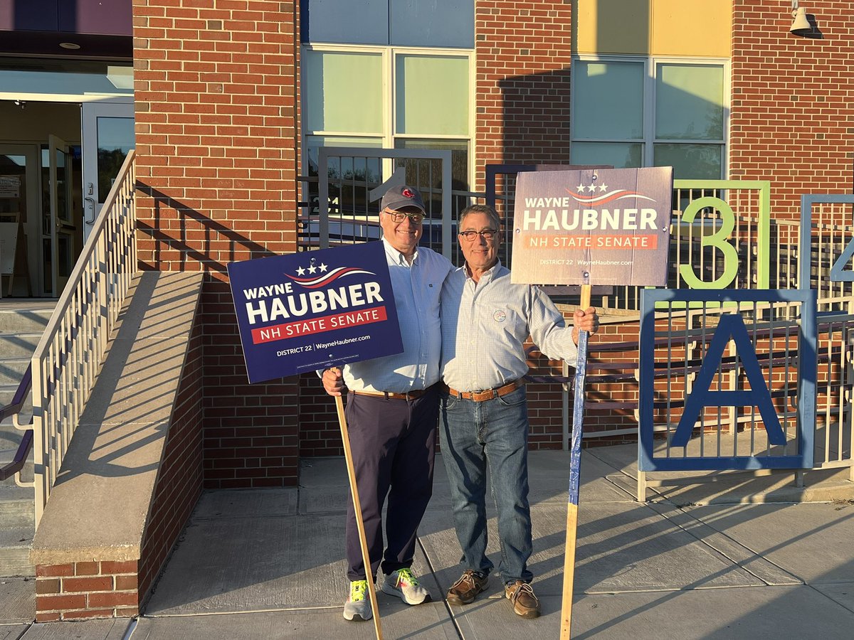 Wayne4NHSenate's tweet image. Polls are now closed at Salem’s Fisk School—8/8 locations visited today! Had a great time with voters, staff, and fellow campaign volunteers, even the red ones. 😉 Thank you all for making it a fantastic Primary Day! 🗳️ #NHPrimary #Vote #SalemNH