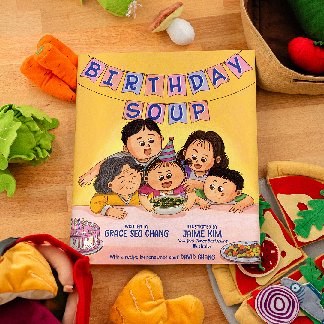 Penguin Kids (@penguinkids) on Twitter photo 🎉 🥳Happy Book Birthday to... BIRTHDAY SOUP by Grace Seo Chang, illustrated by <a href="/jaimekimil/">Jaime Kim</a>—a debut picture book that celebrates birthdays, family, and a time-honored Korean tradition, featuring a recipe from renowned chef <a href="/davidchang/">david chang</a>!
➡️ bit.ly/4d7jJGN 🎉 🥳Happy Book Birthday to... BIRTHDAY SOUP by Grace Seo Chang, illustrated by <a href="/jaimekimil/">Jaime Kim</a>—a debut picture book that celebrates birthdays, family, and a time-honored Korean tradition, featuring a recipe from renowned chef <a href="/davidchang/">david chang</a>!
➡️ bit.ly/4d7jJGN