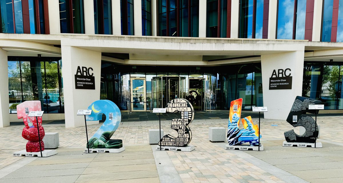 AttersonBarbara's tweet image. #AlphabetChallenge #WeekKforKnowledge 

Art-led sculptures in Glasgow for Blood Cancer Awareness Month 2024, shining a light on the 10 main symptoms. #Knowledge of the symptoms can lead to earlier diagnosis and treatment.

Have the best of days everyone 😊