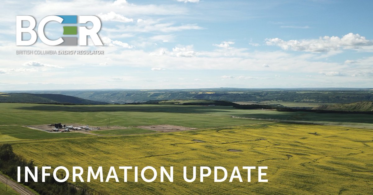 BC Energy Regulator tweet media