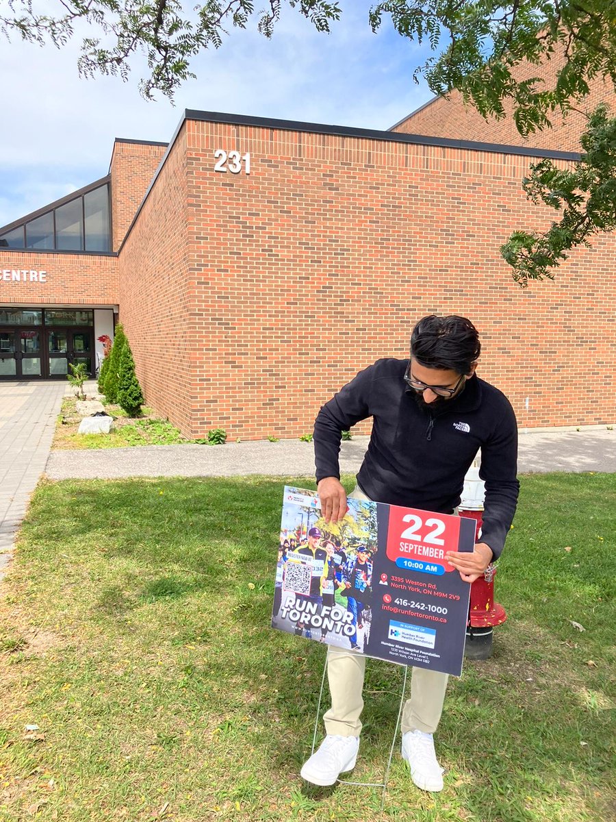 Run For Toronto (@runfortoronto_) on Twitter photo Out and about setting up signs for the #RunForToronto 🏃♂️💥 Getting ready for an amazing day on Sept 22nd! Let’s make this race unforgettable! 🏅👟#RaceForACause #CommunityStrong #CharityRun #HumberRiverHospital #RunForACause @hrh_foundation <a href="/mercy4mankind_/">Mercy 4 Mankind</a> Out and about setting up signs for the #RunForToronto 🏃♂️💥 Getting ready for an amazing day on Sept 22nd! Let’s make this race unforgettable! 🏅👟#RaceForACause #CommunityStrong #CharityRun #HumberRiverHospital #RunForACause @hrh_foundation <a href="/mercy4mankind_/">Mercy 4 Mankind</a>