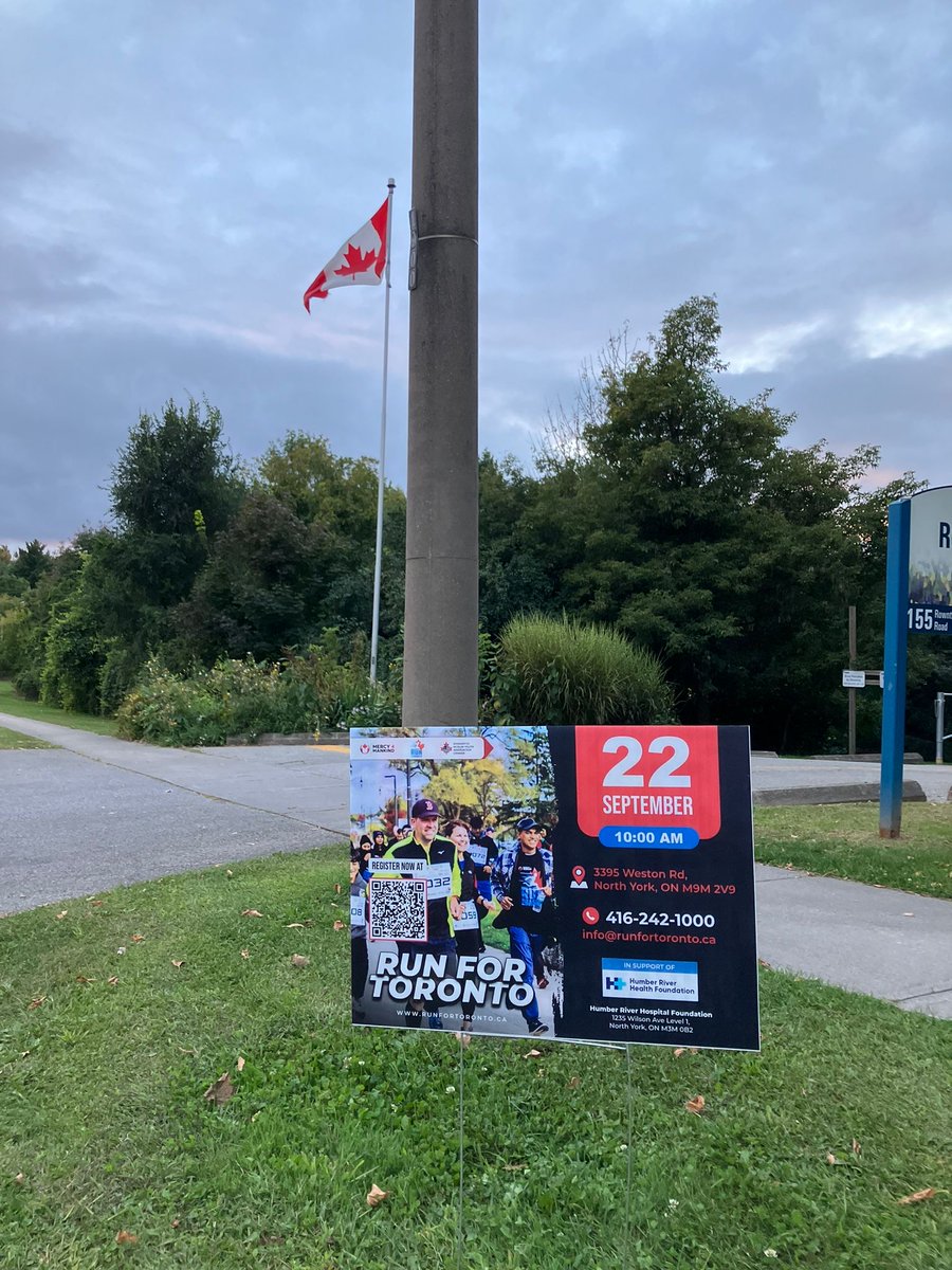 Run For Toronto (@runfortoronto_) on Twitter photo Lace up, Toronto! Join us on September 22 for the #RunForToronto and help support Humber River Hospital Foundation.
Register HERE: raceroster.com/events/2024/84…
Website Link: runfortoronto.ca
#HumberRiverHospital #RunForACause #charityrun #Communitystrong <a href="/HRH_Foundation/">Humber River Health Foundation</a> Lace up, Toronto! Join us on September 22 for the #RunForToronto and help support Humber River Hospital Foundation.
Register HERE: raceroster.com/events/2024/84…
Website Link: runfortoronto.ca
#HumberRiverHospital #RunForACause #charityrun #Communitystrong <a href="/HRH_Foundation/">Humber River Health Foundation</a>