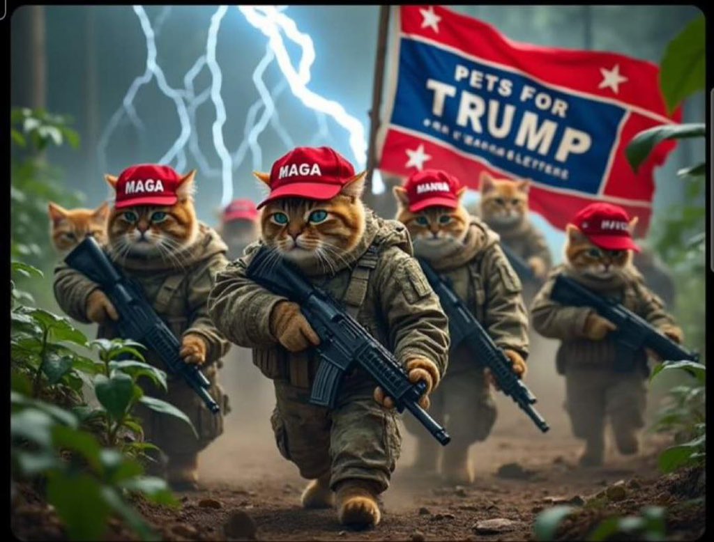 Make Cats Safe Again! Trump 2024! 🐈‍⬛ 🇺🇸