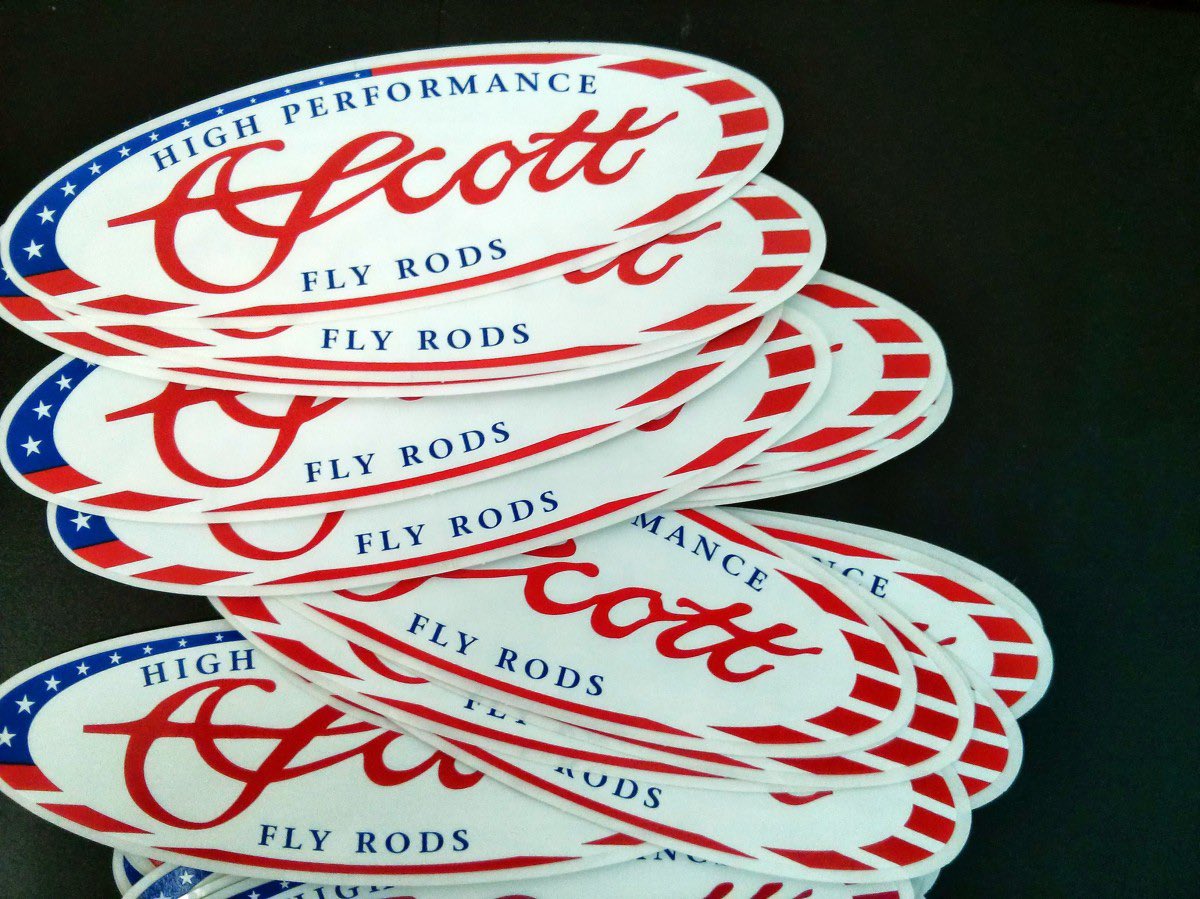 scottflyrod's tweet photo. For those who love stickers (and Scott Rods), we have a variety of different designs available now.
See more at the link in our bio.
#scottrods #flyfish #flyfishing https://t.co/UD3ZhS6nFx