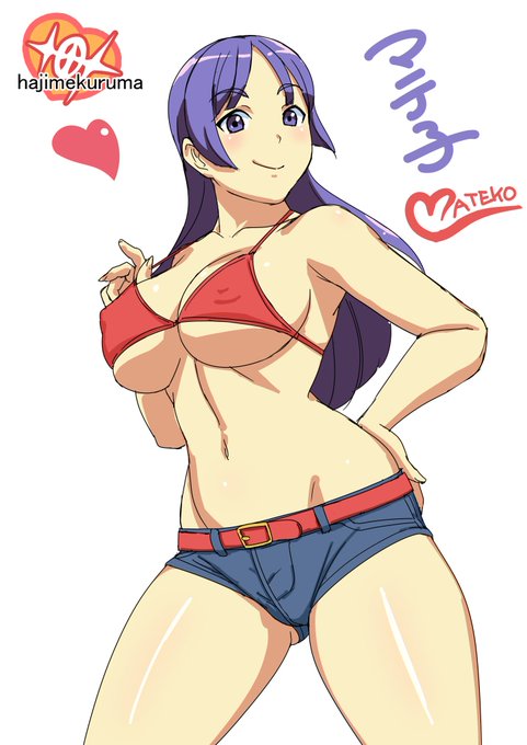 最近、紫髪のキャラ好きかもしんないな～…ってなったが、よくよく考えたら最初のOC紫だったわ。そりゃそうだわ好きで描いてたんだから。何言ってんの 