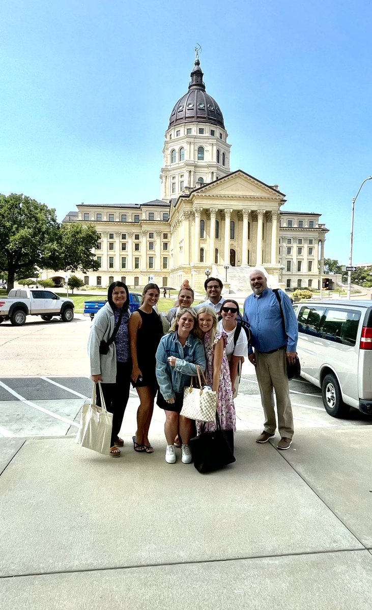 MissKilgore512's tweet photo. Spent the day with some of the best listening to the efforts being made to make education in Kansas the best it can be. ❤️ So thankful for the opportunities we get in @theSMSD! 
@MsClune @ms_schulteis @missjordynburke https://t.co/zv6KwL2Agx
