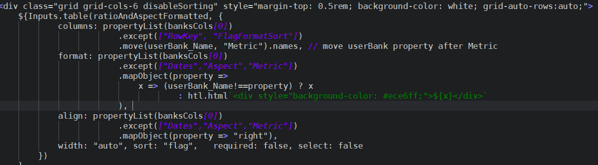 MaineFrameworks's tweet image. Wrote some utility classes/functions to deal with dynamic property lists and dynamic property settings in #observablehq @mbostock