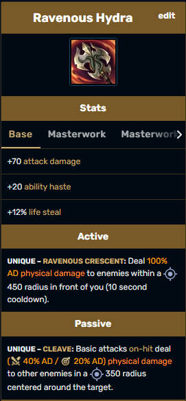 interlude162's tweet image. why does it not say it heals on active?