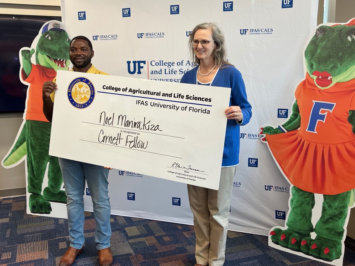 Sustainable Ag UF (@ufsustainableag) on Twitter photo Congratulations to PhD students <a href="/NoelManirakiza/">Noel</a> and <a href="/XueBaiUF/">Xue Bai</a>. Receiving IFAS awards from <a href="/UFCALSDean/">UF IFAS CALS Dean</a>. So proud of both of you and the hard work you put in every day. <a href="/ErecStudent/">Everglades Student Association</a> <a href="/SoilWaterSci/">UF/IFAS Dept of Soil, Water & Ecosystem Sciences</a> <a href="/EvergladesREC/">UF IFAS Everglades REC - Belle Glade</a> Congratulations to PhD students <a href="/NoelManirakiza/">Noel</a> and <a href="/XueBaiUF/">Xue Bai</a>. Receiving IFAS awards from <a href="/UFCALSDean/">UF IFAS CALS Dean</a>. So proud of both of you and the hard work you put in every day. <a href="/ErecStudent/">Everglades Student Association</a> <a href="/SoilWaterSci/">UF/IFAS Dept of Soil, Water & Ecosystem Sciences</a> <a href="/EvergladesREC/">UF IFAS Everglades REC - Belle Glade</a>