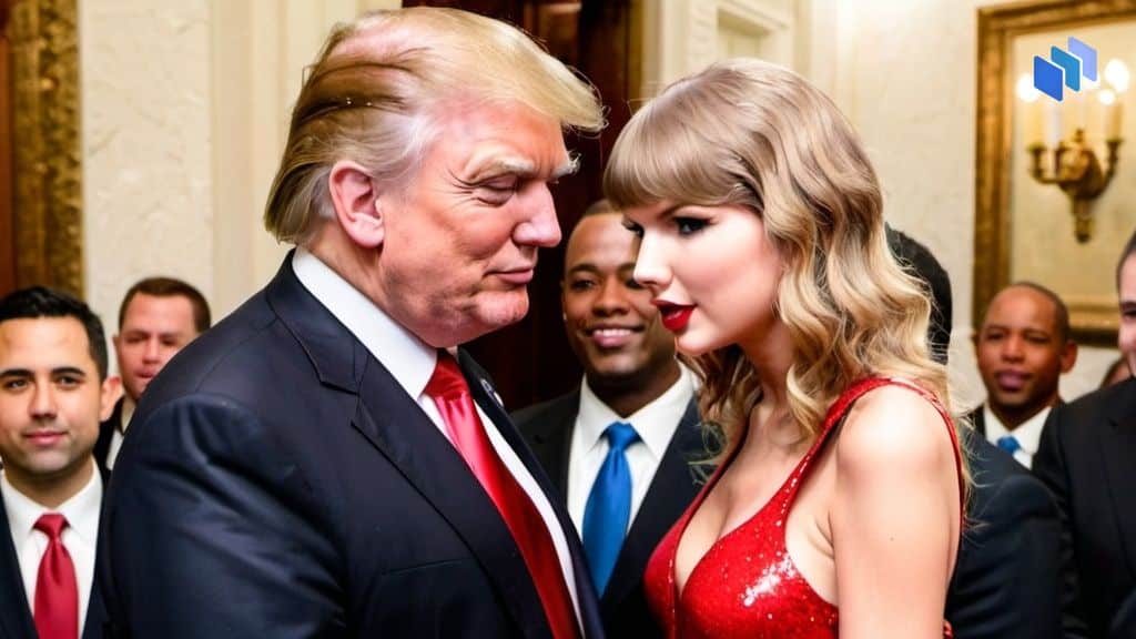 Swifties4DTrump's tweet image. @NicoleOnBeale made this wonderful picture for us