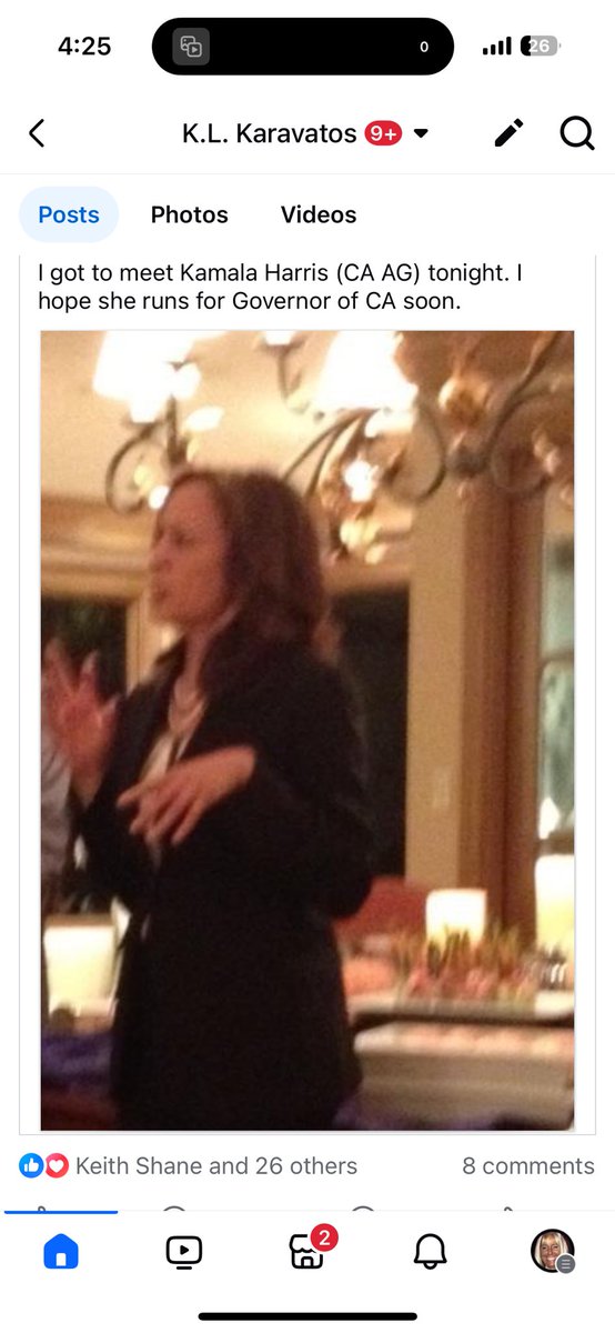 CretanCourage's tweet photo. @Angry_Staffer I met Kamala in 2011, posted about it in 2012 and 2020, hoping she’d run for governor of CA. I’m so excited to vote for Kamala for President! https://t.co/FCkjdjGpJi