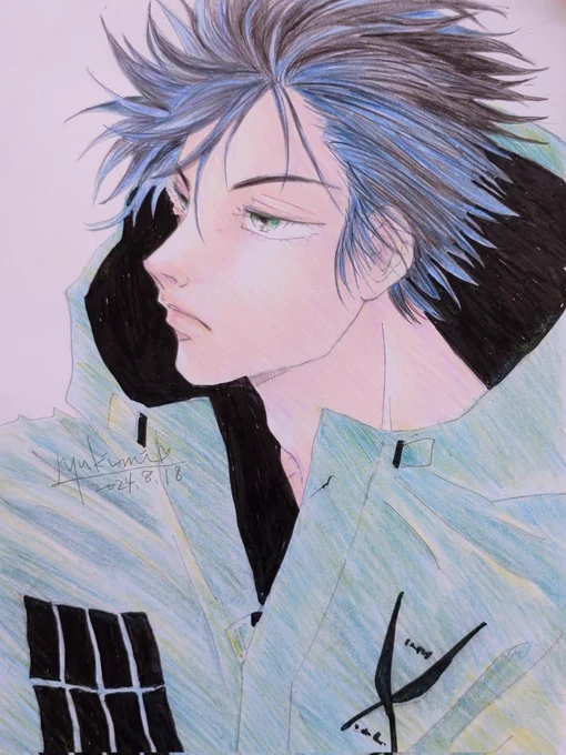 #貴方が描いた伏黒恵をみせてください (*' ˘ `*)エヘヘ 