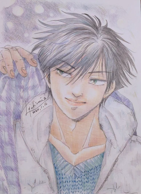 #貴方が描いた伏黒恵をみせてください (*' ˘ `*)エヘヘ 