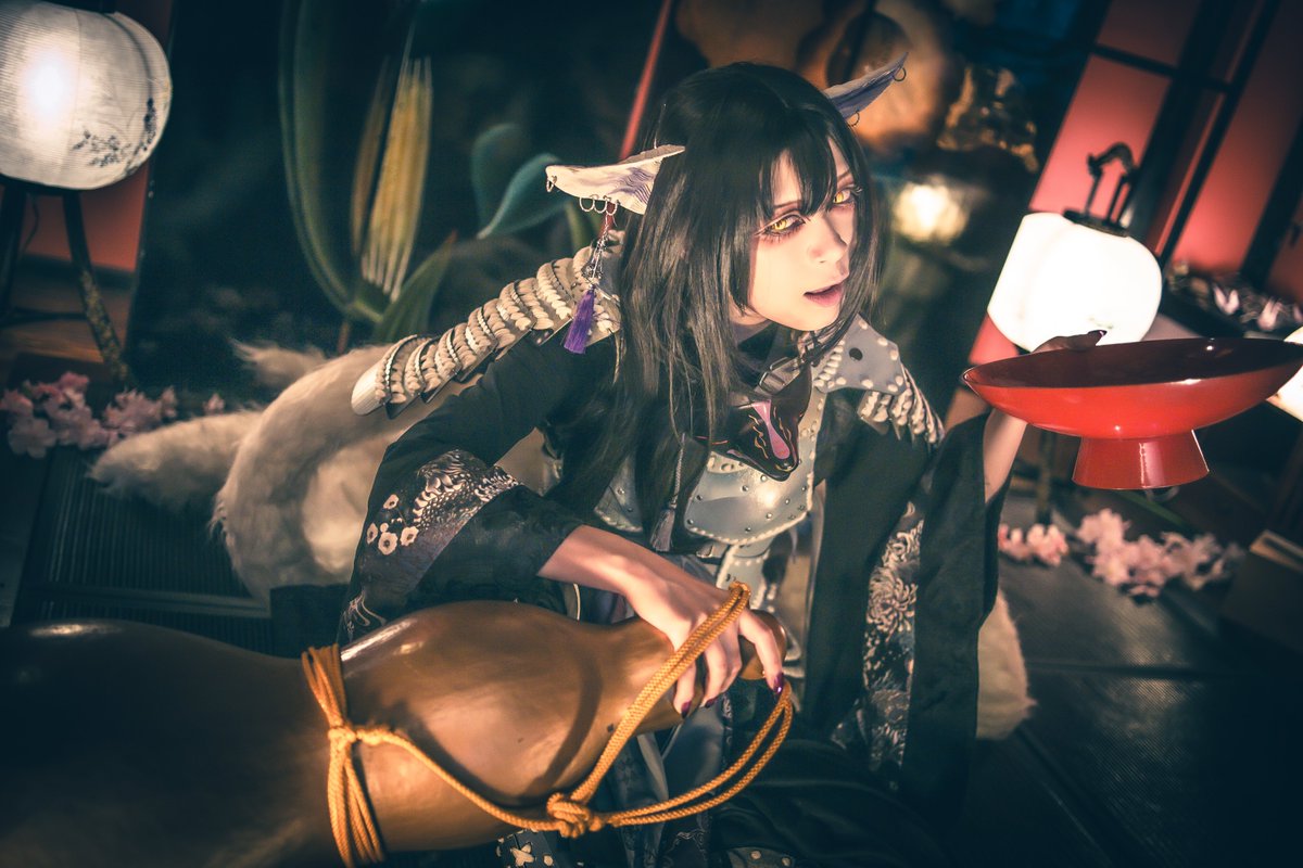 #新規フォロワーさん向けに過去作を上げてみる 

戦う、白の妖狐 と 黒の妖狐 .

Photo <a href="/tsukikage_fox/">月影キツネ</a> 
Armor <a href="/yue_ICHISUKE/">ゆえ＠時代物工房 一助朋月【公式】春以降納品の受注受付中です</a>