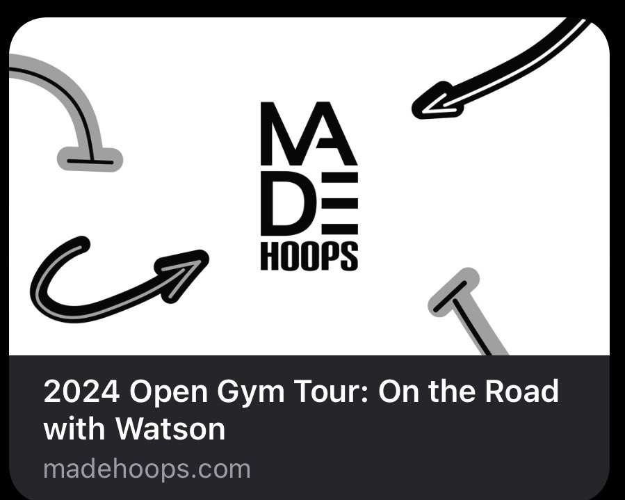 Part 1 of “On the road with Watson” notebook series where I give in depth analysis of the schools I visit during open gym season. College coaches tune in, helpful insight! 

🔗: madehoops.com/made-society/a…