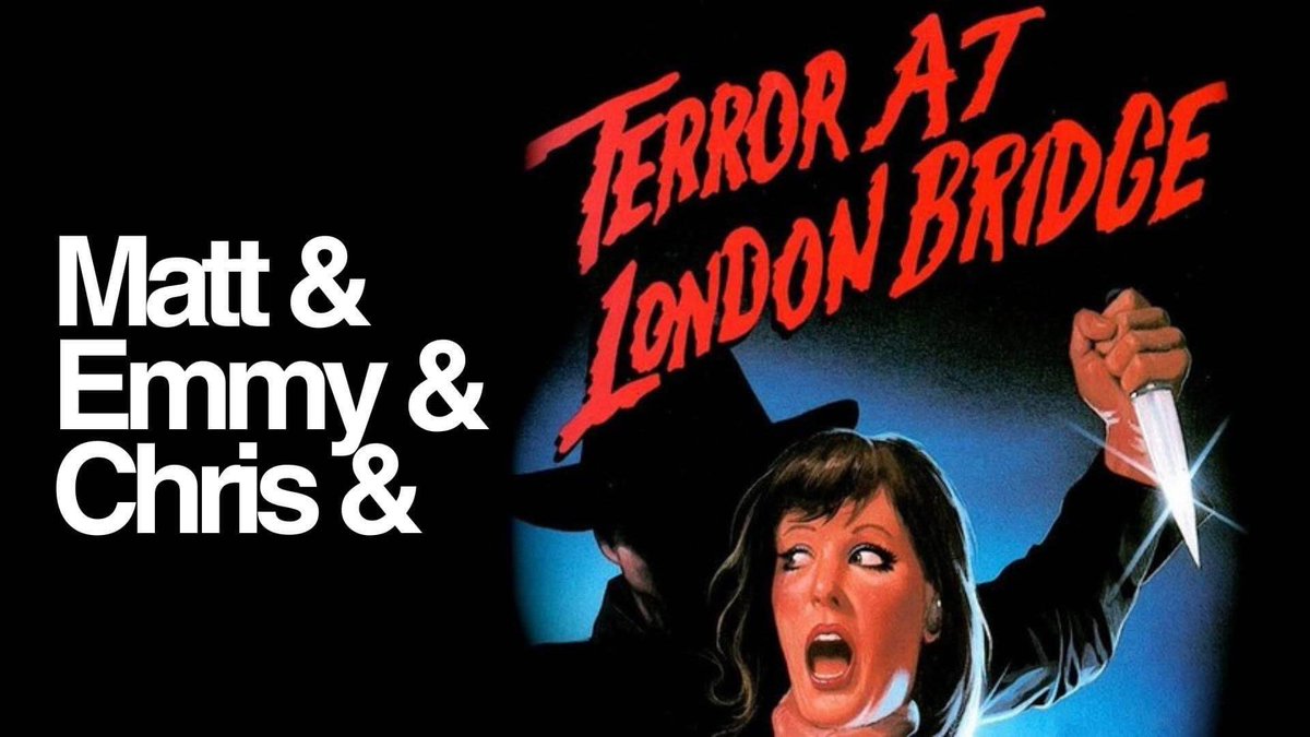 MissMartianMe's tweet photo. Laugh along with Matt, Chris, &amp; I - as we watch @DavidHasselhoff take on Jack the Ripper in... ARIZONA?!! Yup, It's the 1985 TV Movie classic, TERROR AT LONDON BRIDGE!!! Watch FREE on Twitch. https://t.co/ACYHzm0IYc
8pm Eastern https://t.co/39jWEtGKGR