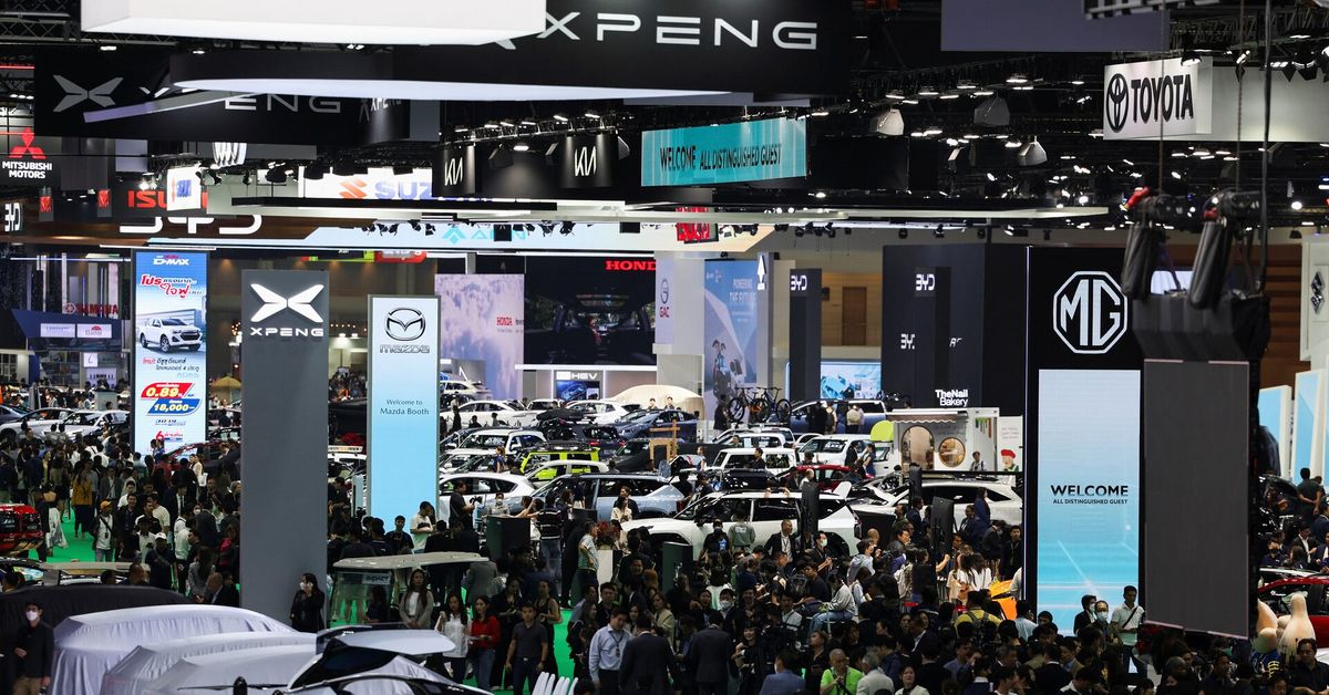 Exclusive: Thailand's EV makers seek to renegotiate govt incentives as sales slow reut.rs/3Zr2ooG
