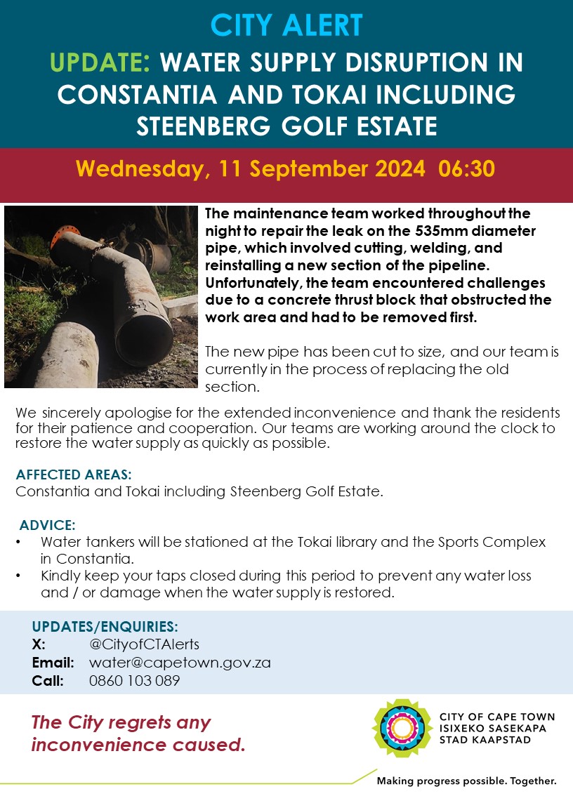 City of CT Alerts tweet media