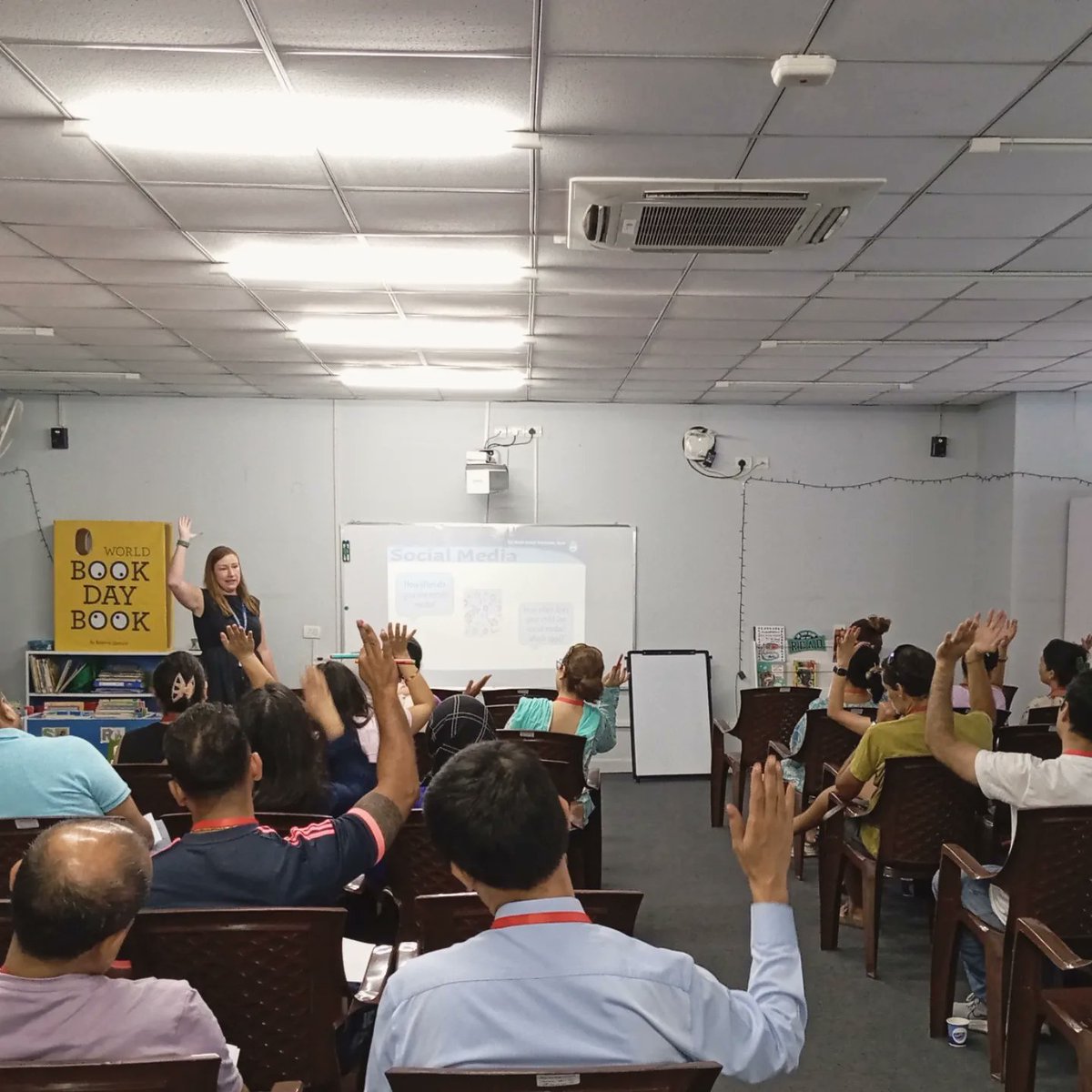 Great to see our parent's enthusiasm and involvement at the primary information session regarding esafety!