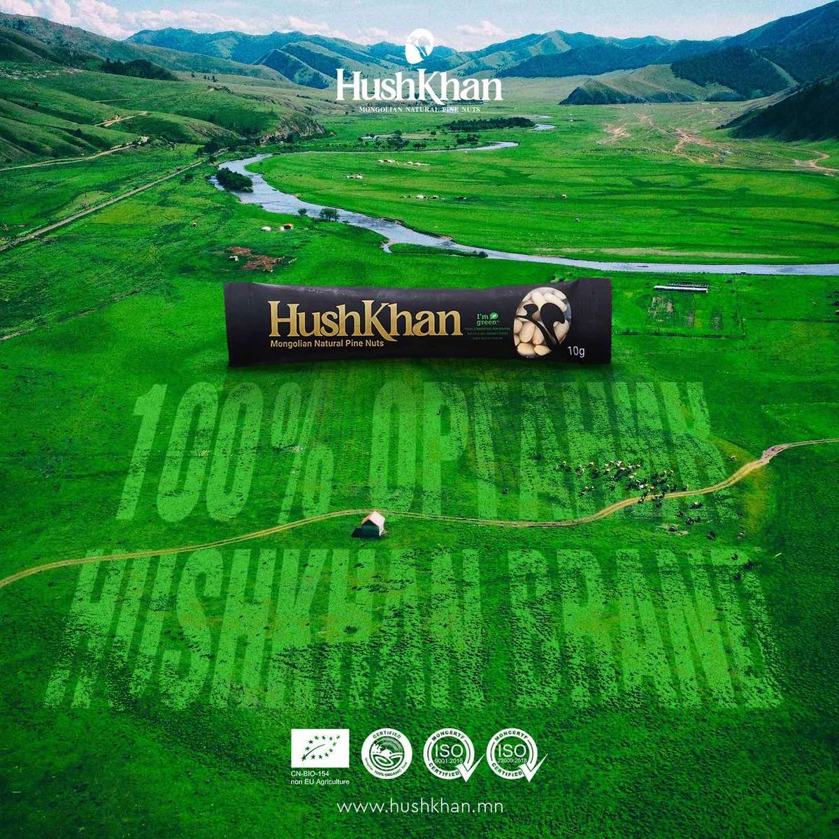 100% органик бүтээгдэхүүн📷 = Байгаль орчин, эрүүл амьдралын хэв маяг📷
Та органик бүтээгдэхүүн сонгосноор байгаль орчныг хамгаалах, эрүүл амьдралын хэв маягийг дэмжихэд өөртөө болон бусдад хувь нэмэр оруулж байгаа юм.