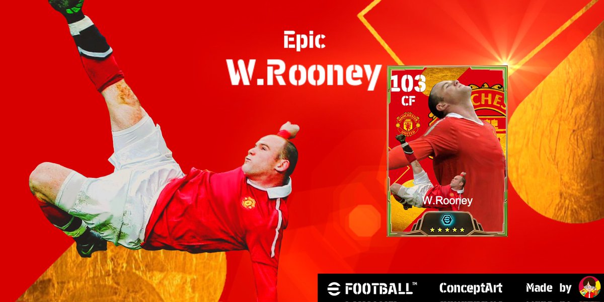 ウェイン・ルーニー Epic: W.Rooney】 新たなブースターを持つ選手が特別デザインで登場